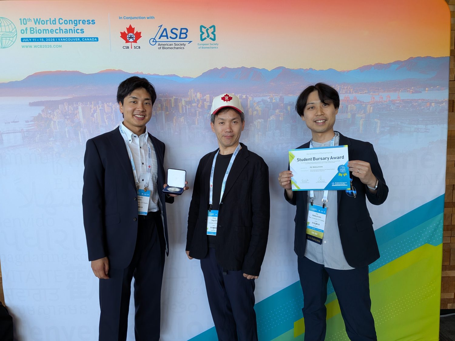 T.S. - Yamaguchi Medal; E.M. - Bursary Award; S.D. - Canadian-man